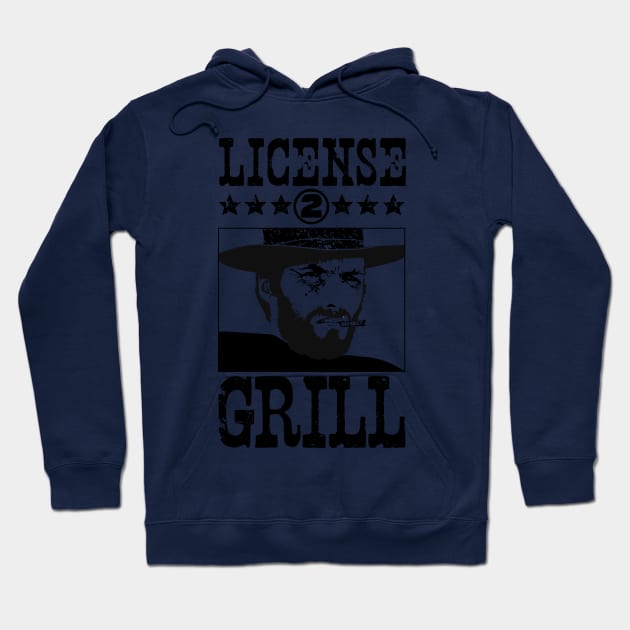 License to Grill BBQ Bounty-Griller Hoodie by dave-ulmrolls